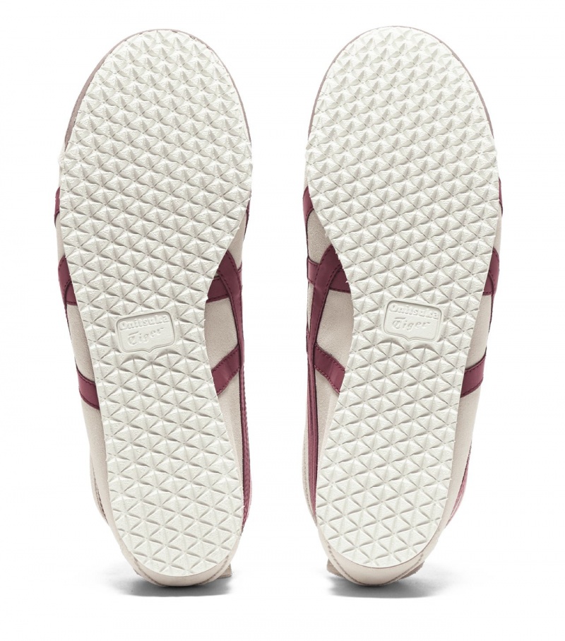 Women's Onitsuka Tiger Mexico 66 Slip-On Mexico 66 Dark Pink | 20348-KAFR