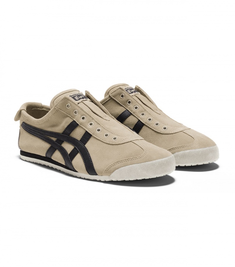 Women's Onitsuka Tiger Mexico 66 Slip-On Mexico 66 Black | 08197-KFGY