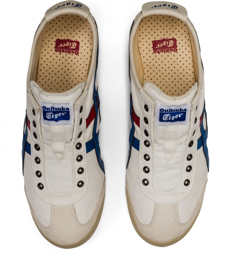 Women's Onitsuka Tiger Mexico 66 Slip-On Mexico 66 White | 01832-HVSI