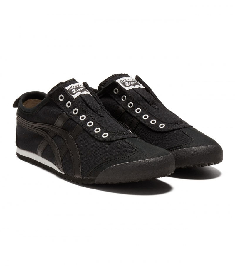 Women's Onitsuka Tiger Mexico 66 Slip-On Mexico 66 Black | 68415-XHIY