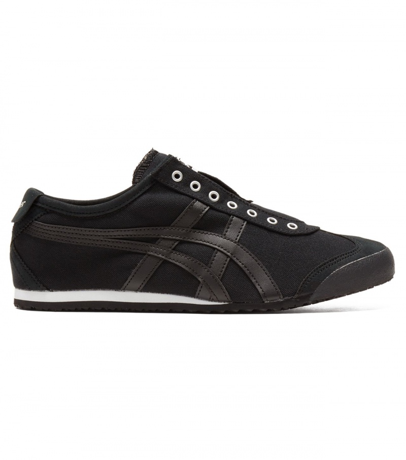 Women\'s Onitsuka Tiger Mexico 66 Slip-On Mexico 66 Black | 68415-XHIY