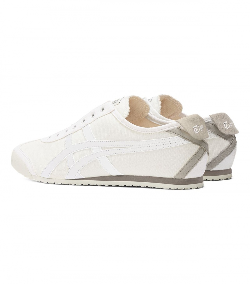 Women's Onitsuka Tiger Mexico 66 Slip-On  White | 34510-OIVH