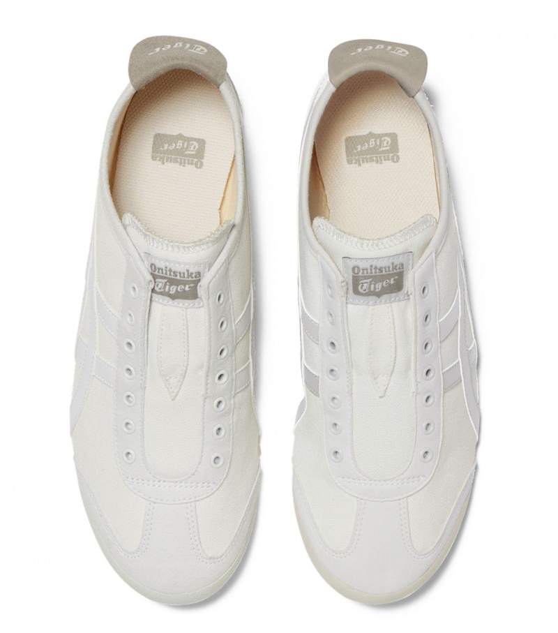 Women's Onitsuka Tiger Mexico 66 Slip-On  White | 34510-OIVH