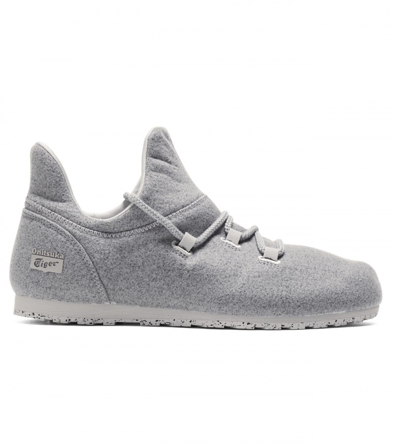 Women\'s Onitsuka Tiger Monte Pokhara Low Tops Grey / Grey | 36407-XWIA