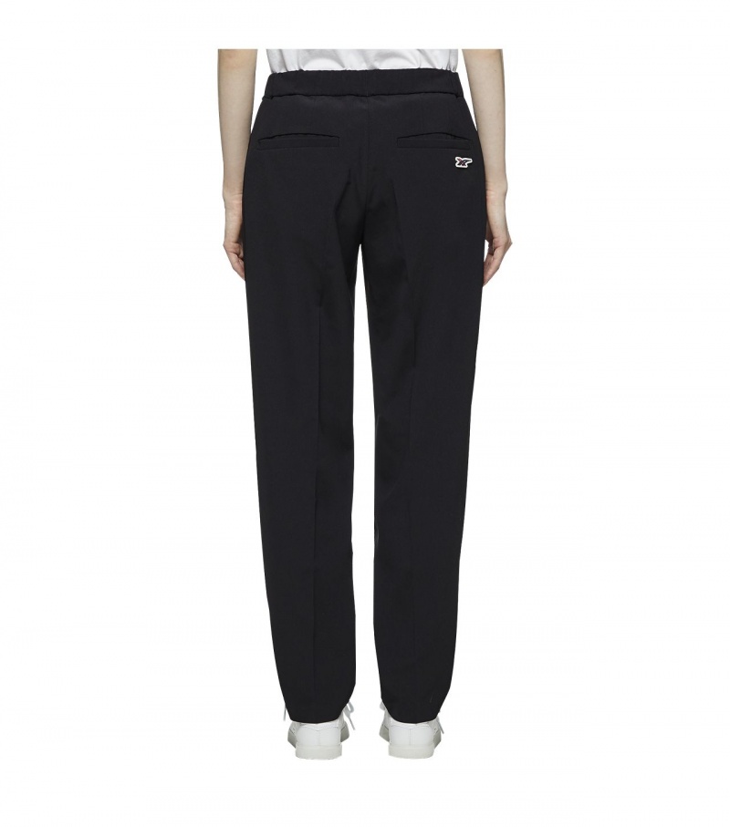 Women's Onitsuka Tiger Pants Black | 38512-ZOWM