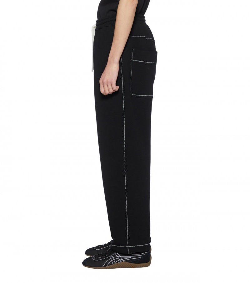 Women's Onitsuka Tiger Pants Black | 47831-LIWH