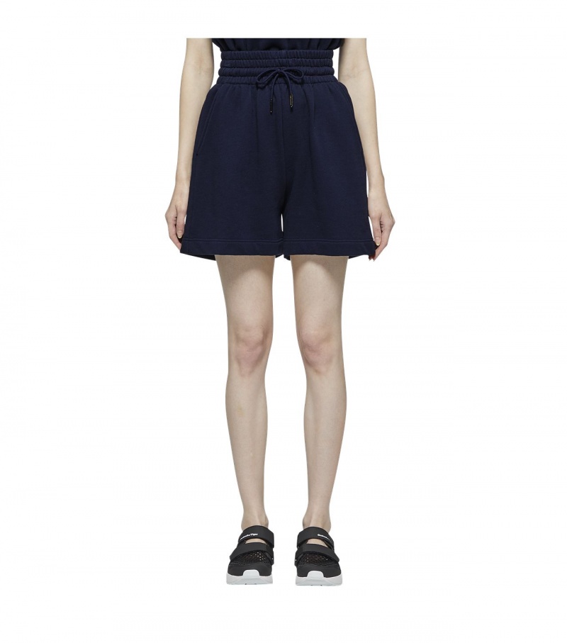 Women's Onitsuka Tiger Shorts Navy | 21470-WFGU