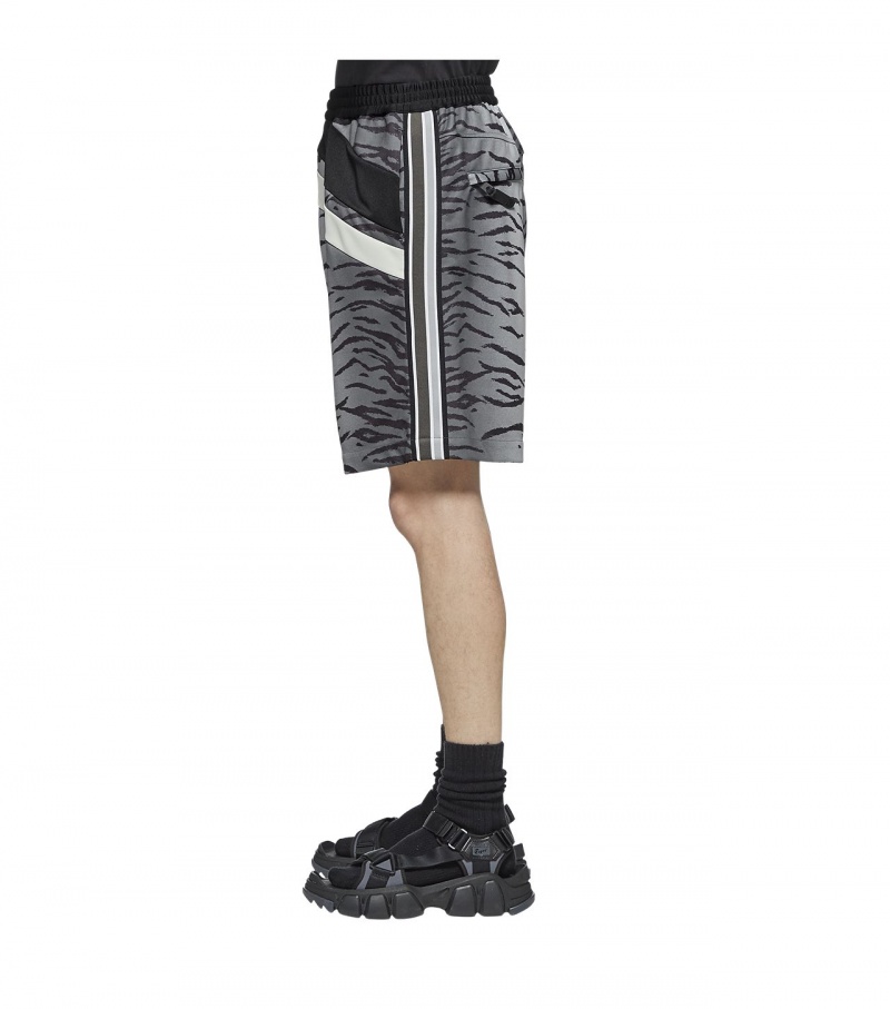 Women's Onitsuka Tiger Shorts White / Black | 37158-RDXC