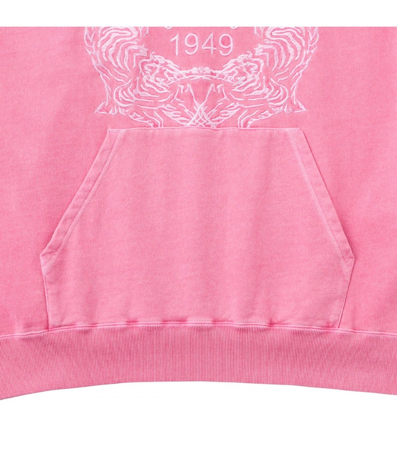 Women's Onitsuka Tiger Sweat Hoodie Pink | 38091-RNLI