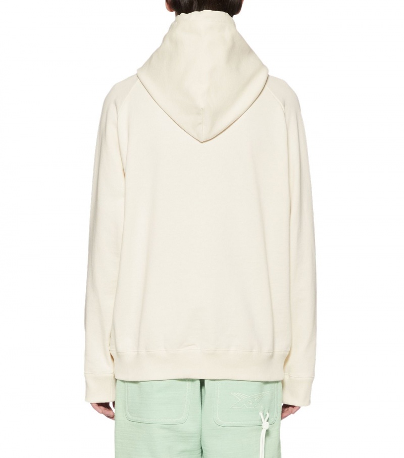 Women's Onitsuka Tiger Sweat Hoodie White | 71542-JCGZ