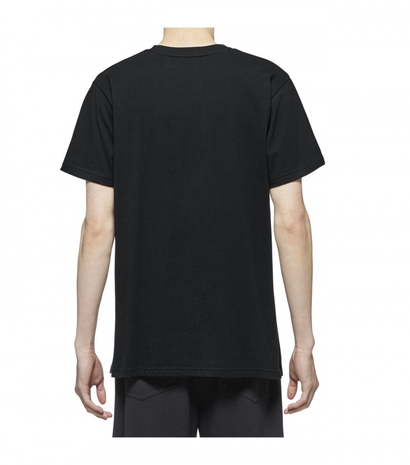 Women's Onitsuka Tiger T Shirts Black | 68297-EDHB