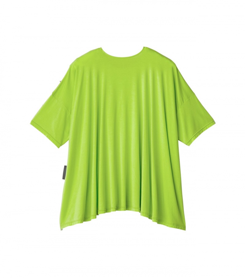 Women's Onitsuka Tiger T Shirts Light Green | 98314-WUVX