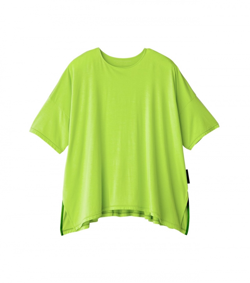 Women\'s Onitsuka Tiger T Shirts Light Green | 98314-WUVX