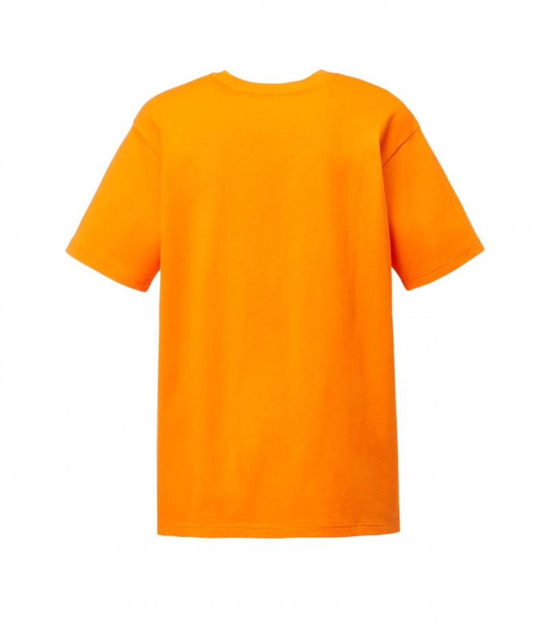 Women's Onitsuka Tiger T Shirts Orange | 85091-GRJU