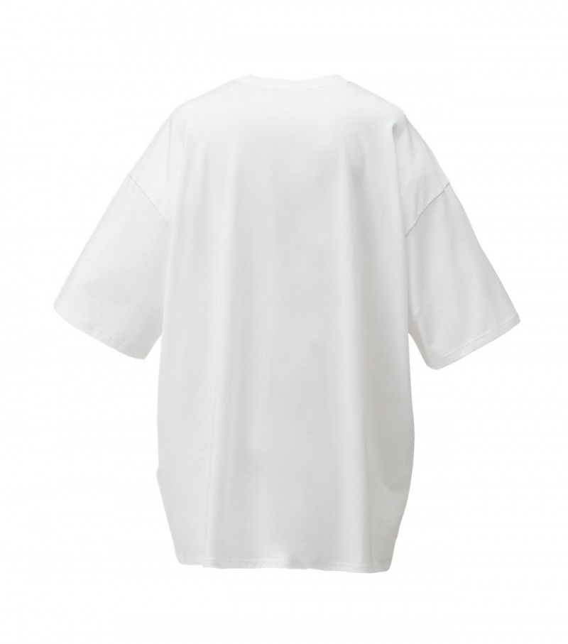 Women's Onitsuka Tiger T Shirts White | 92730-WXIR