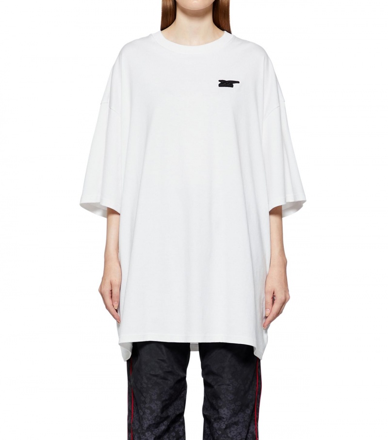 Women's Onitsuka Tiger T Shirts White | 92730-WXIR