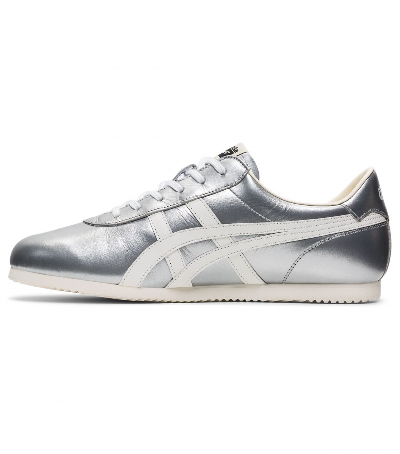 Women's Onitsuka Tiger Tai-Chi Nm Sneakers Silver / White | 15973-JXKS