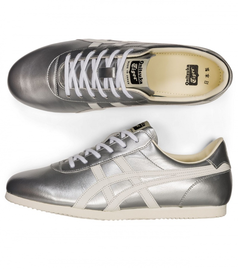 Women's Onitsuka Tiger Tai-Chi Nm Sneakers Silver / White | 15973-JXKS