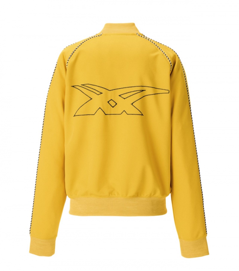 Women's Onitsuka Tiger Track Tops Yellow | 90136-MERL