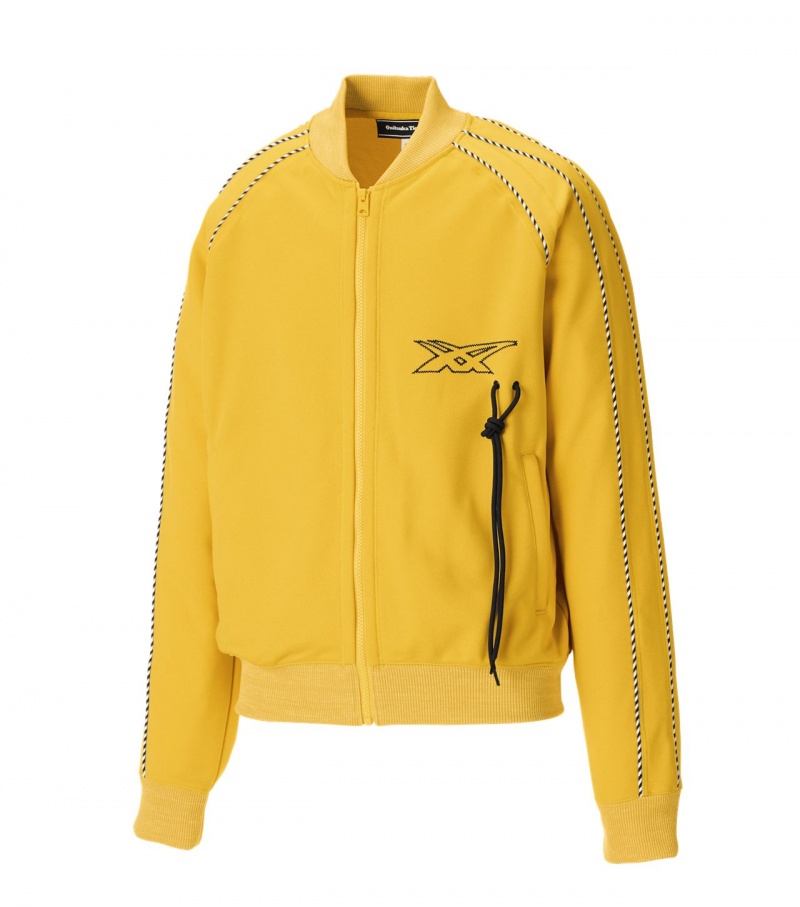 Women's Onitsuka Tiger Track Tops Yellow | 90136-MERL