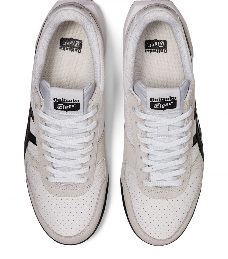 Women's Onitsuka Tiger Ultimate 81 Ex Sneakers White / Black | 05462-HLDJ