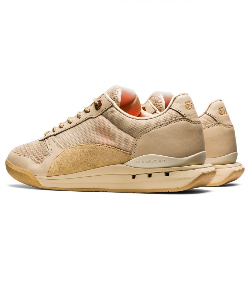 Women's Onitsuka Tiger Ultimate 81 Mp Sneakers Beige | 85094-GZLD