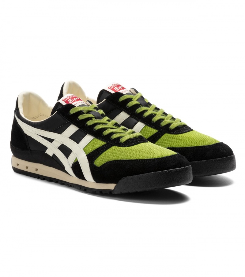 Women's Onitsuka Tiger Ultimate 81 Nm Sneakers Black / Cream | 96473-FPOI