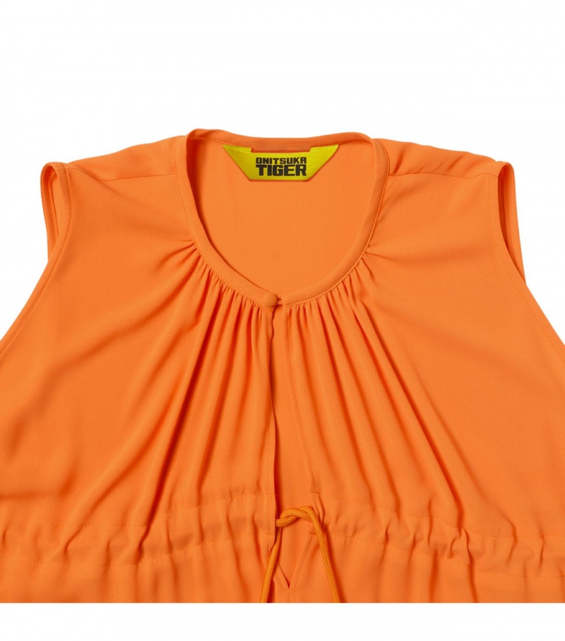 Women's Onitsuka Tiger Ws Dress Orange | 20897-GNSJ