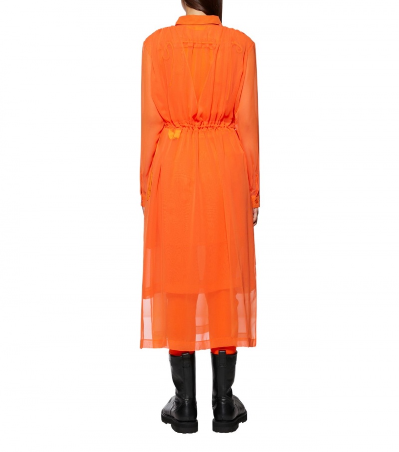 Women's Onitsuka Tiger Ws Dress Orange | 59387-IWMV