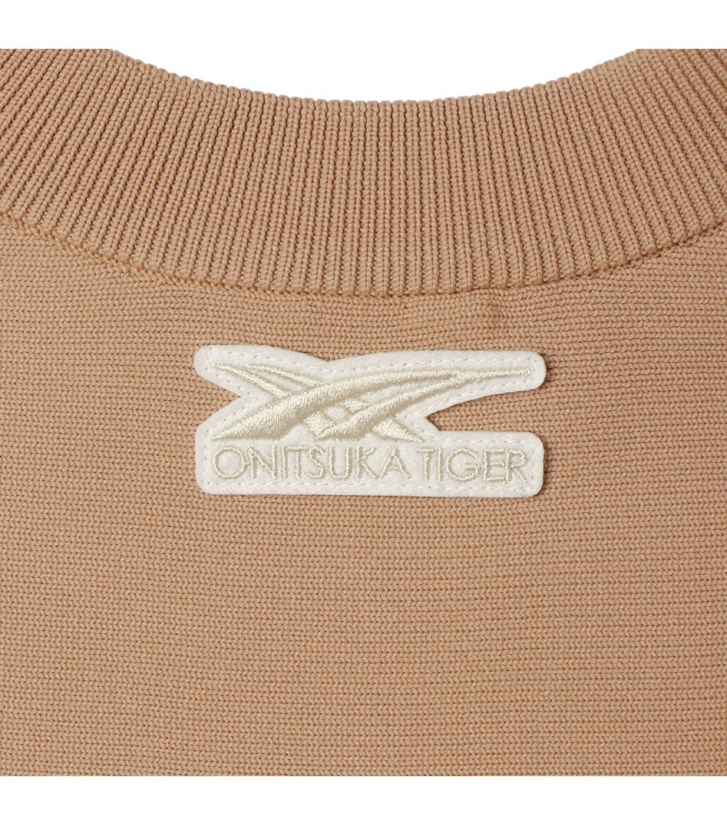 Women's Onitsuka Tiger Ws Knit Dress Beige | 69271-DVIR