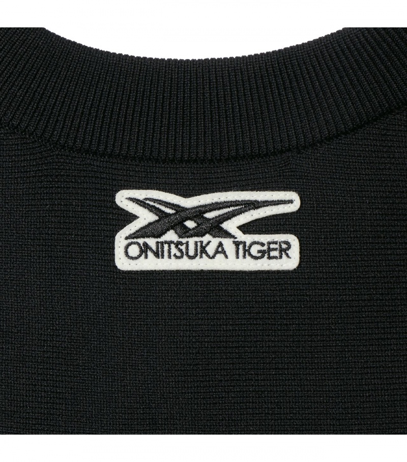 Women's Onitsuka Tiger Ws Knit Dress Black | 25047-OBNE