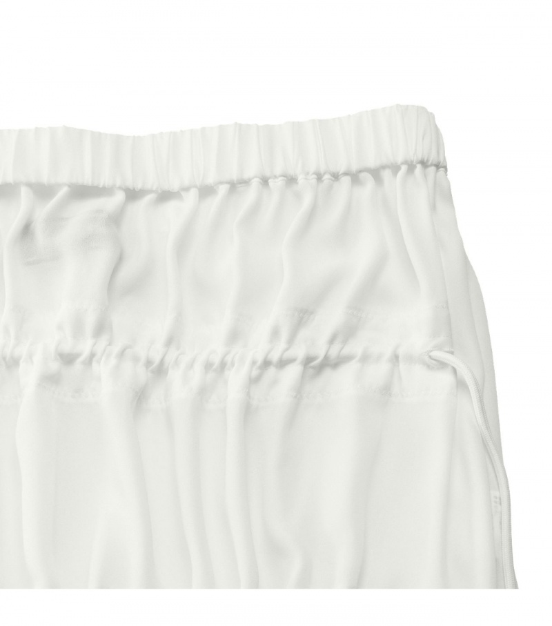 Women's Onitsuka Tiger Ws Long Skirts White | 58231-VMXF