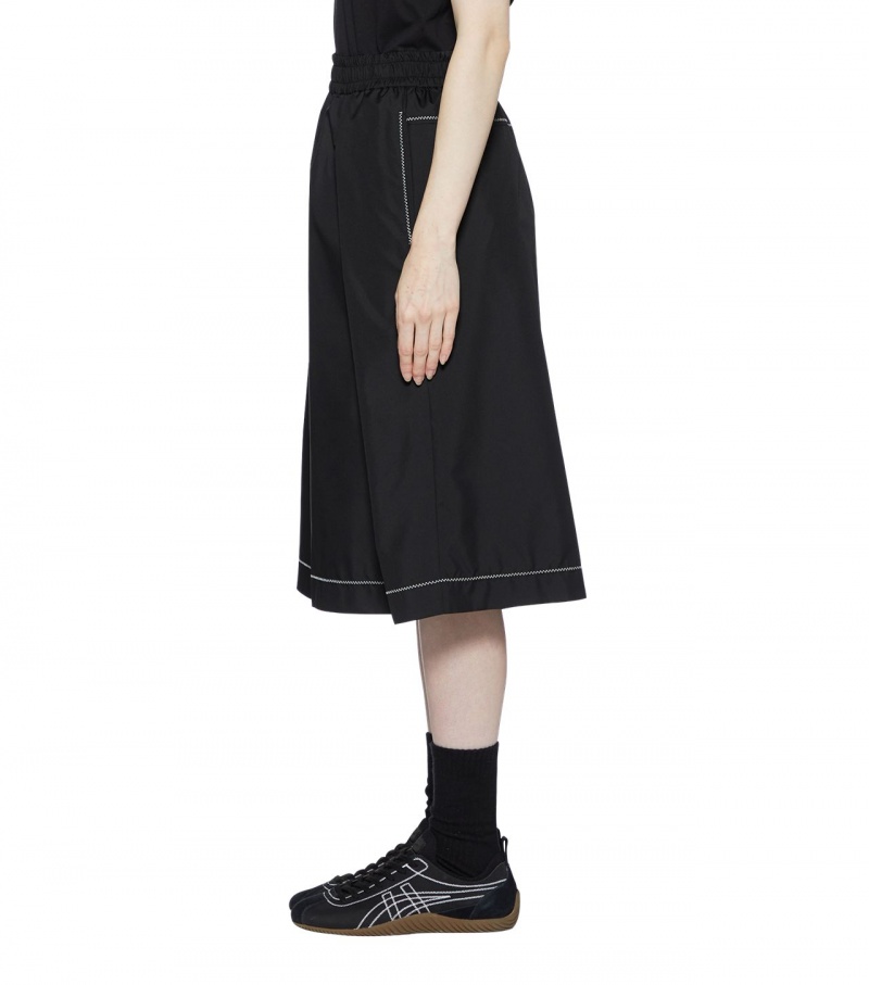 Women's Onitsuka Tiger Ws Skirts Black | 95236-ZOQA